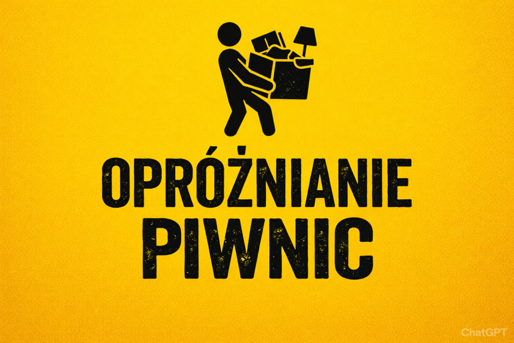 Opróżnianie Piwnic Warszawa